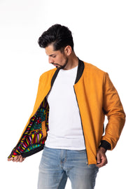 Sowa Unisex African Print Reversible Jacket