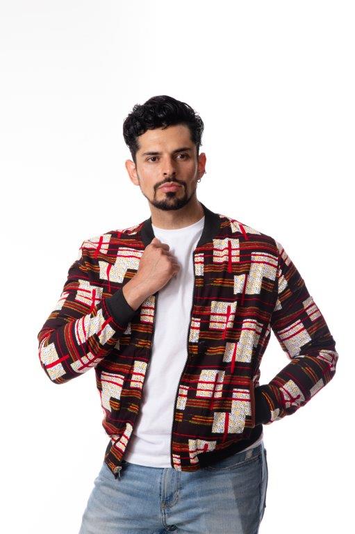 Koda Unisex African Print Reversible Jacket