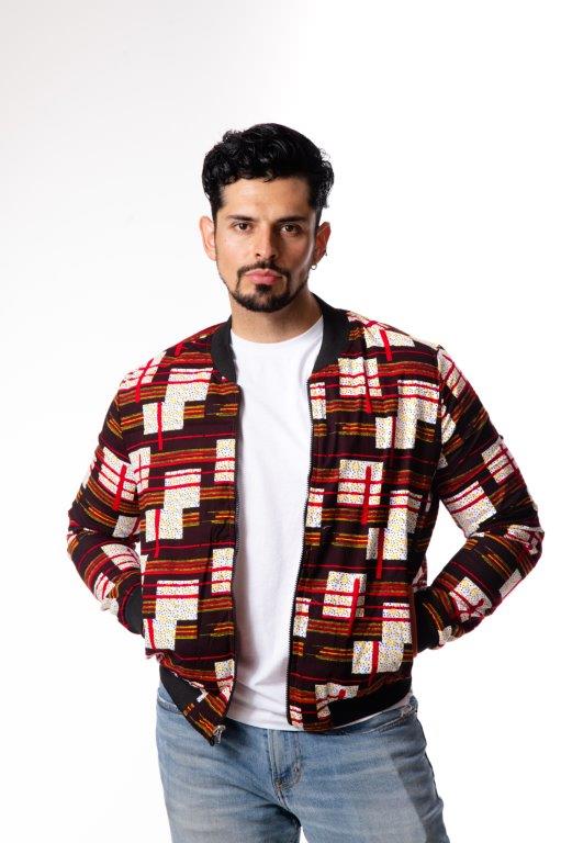 Koda Unisex African Print Reversible Jacket