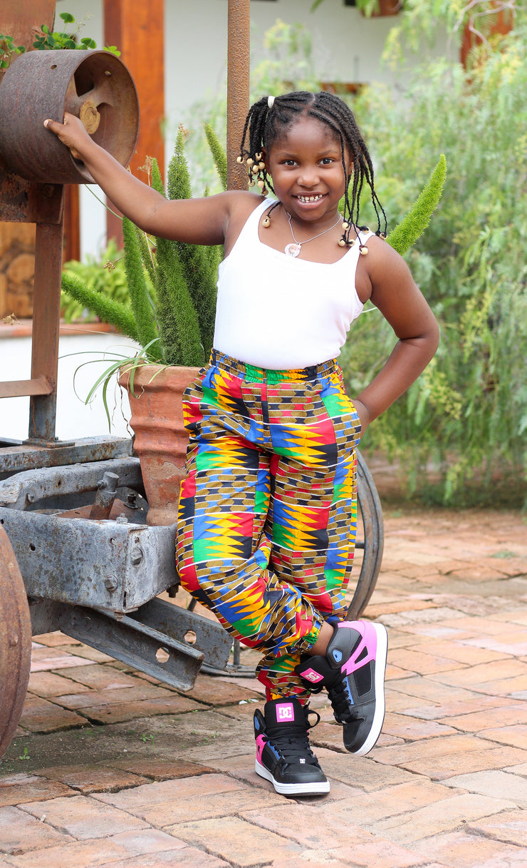 BAYO African Prints Kids Unisex Trouser - TalkingBody