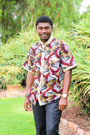 AREMU African Print Shirt - TalkingBody