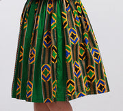 Ojuola African Prints Skirt - TalkingBody