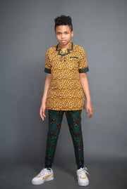 Hakeem Kids Shirt (Leopard)