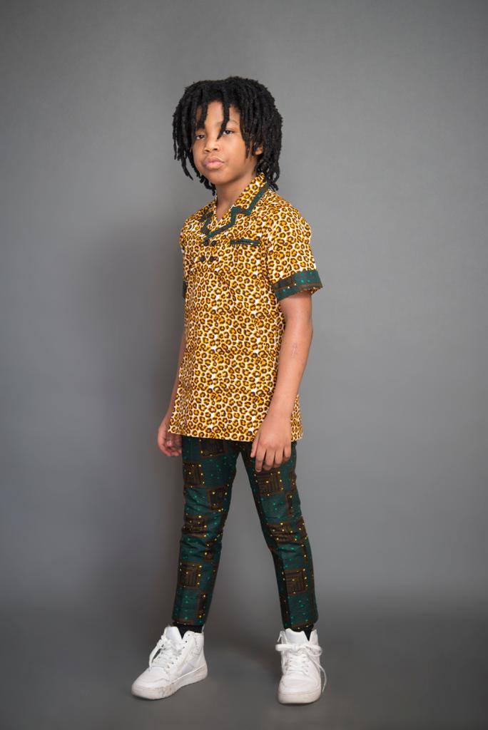 Hakeem Kids Shirt (Leopard)