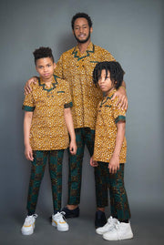 Ekun Men's Tunic Short Sleeves