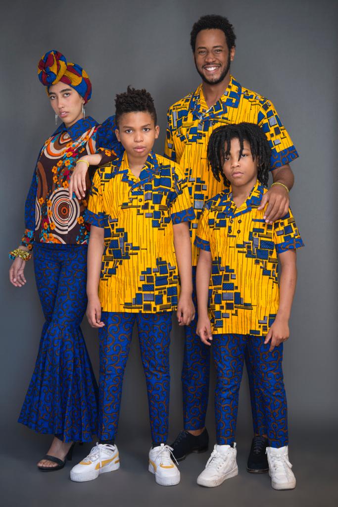 Sima Kids Shirt (Yellowish)