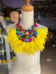 Bide Feathered Necklace