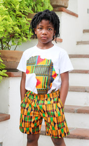 RANU African Prints Boys' Summer Short - TalkingBody