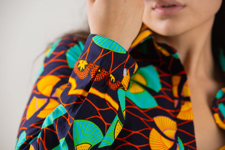 Asake Shirt Crop Top