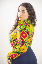 Famola Shirt Crop Top