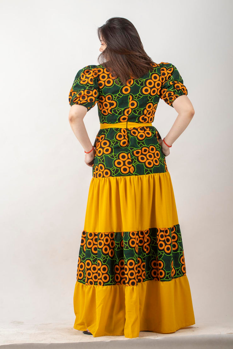 Rewa Tiered Maxi Dress
